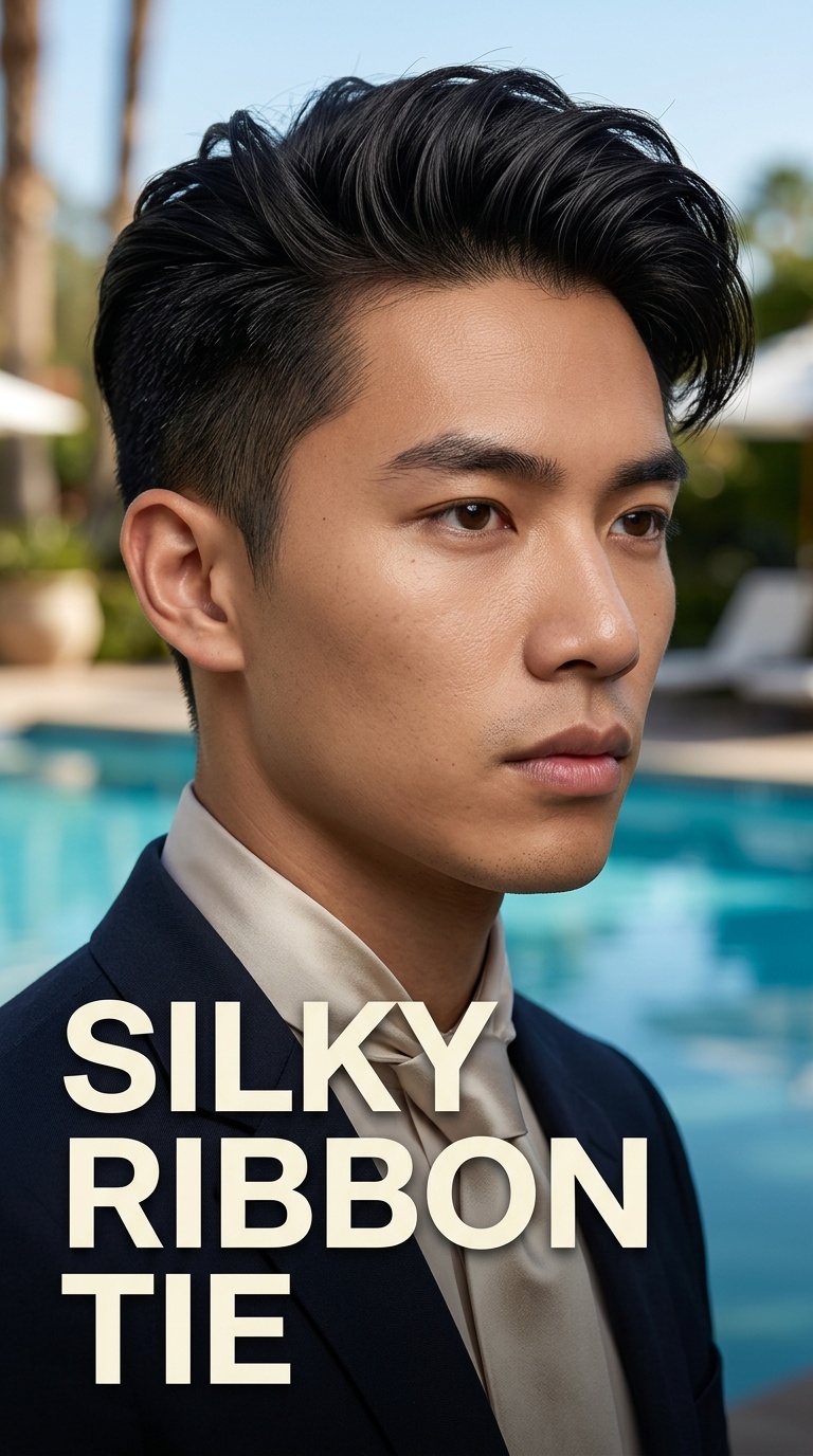 Silky Ribbon Tie