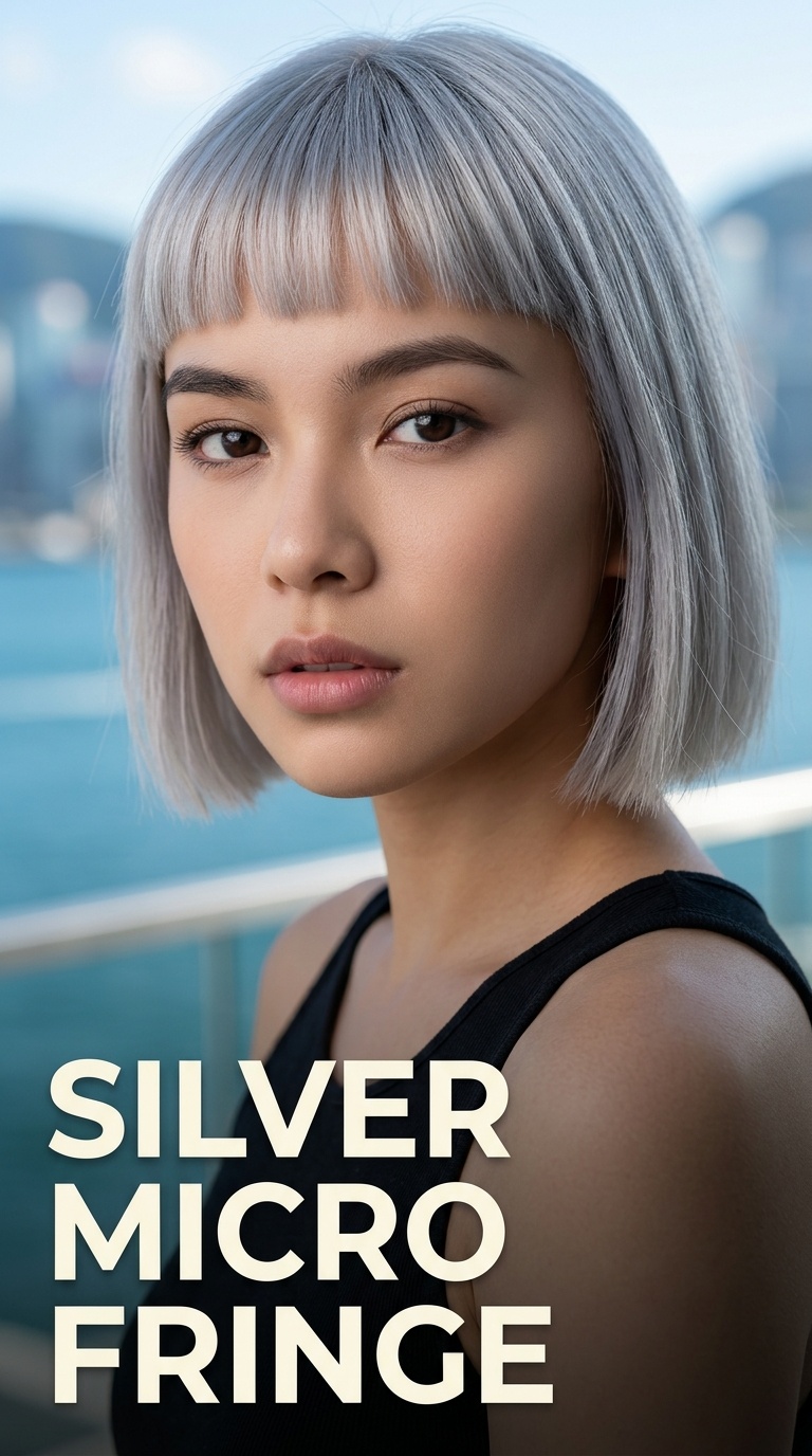 Silver Micro Fringe