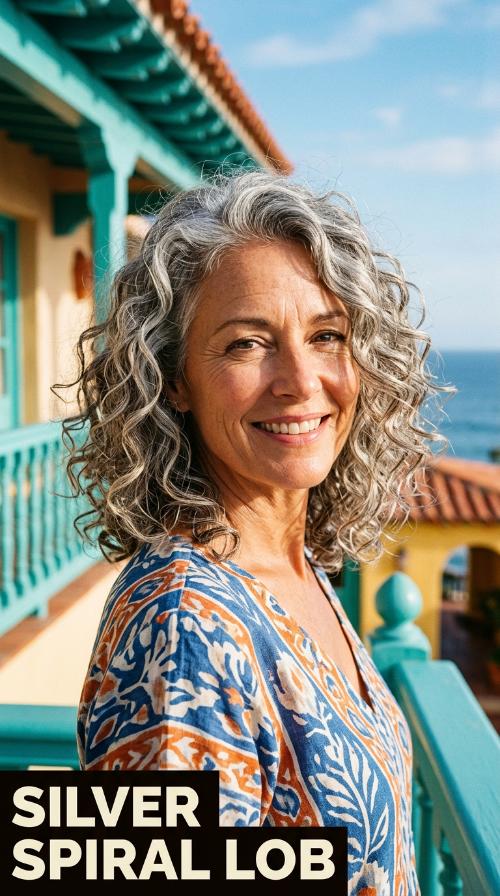 Silver Spiral Lob