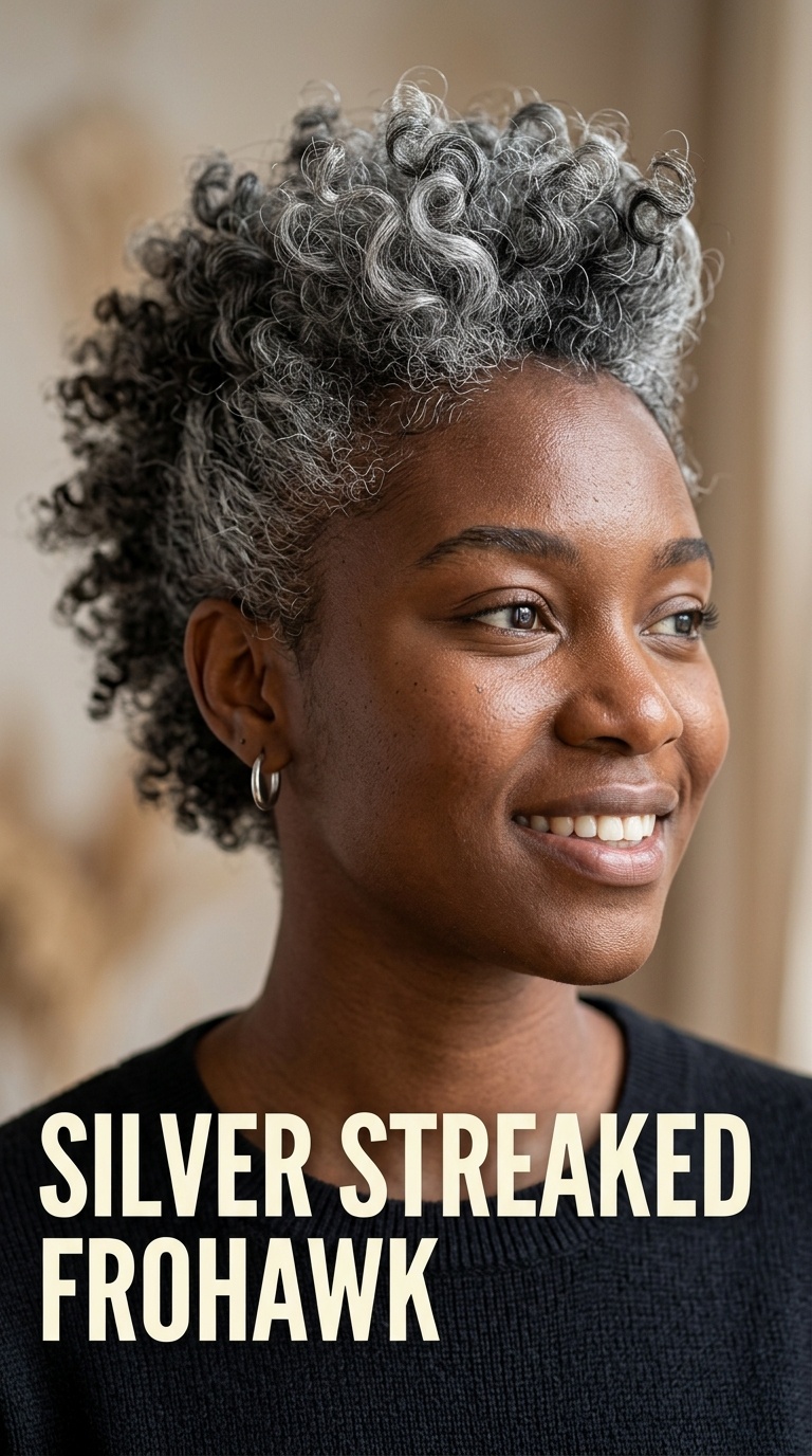 Silver Streaked Frohawk