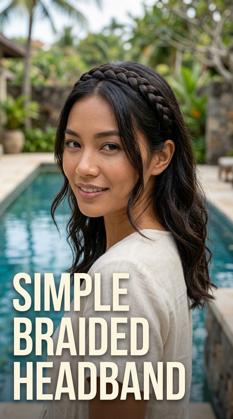 Simple Braided Headband
