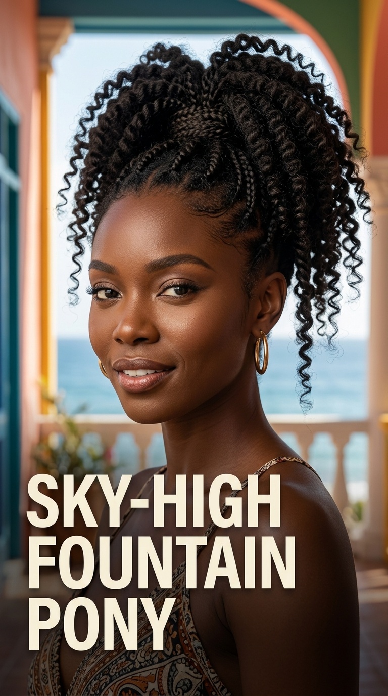 Sky-High Fountain Pony