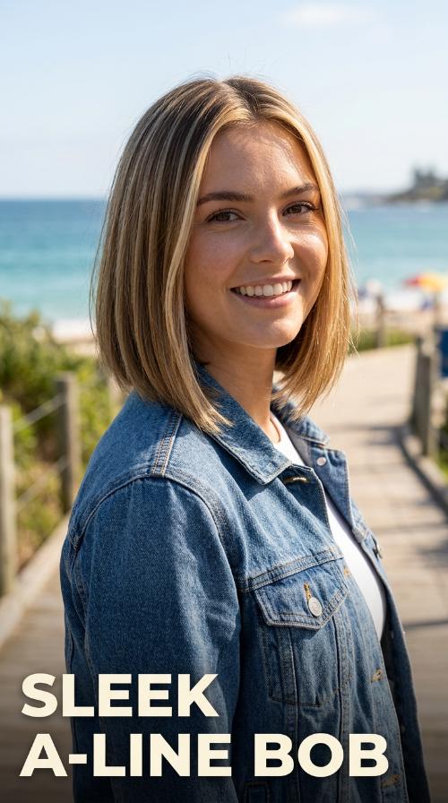 Sleek A-Line Bob