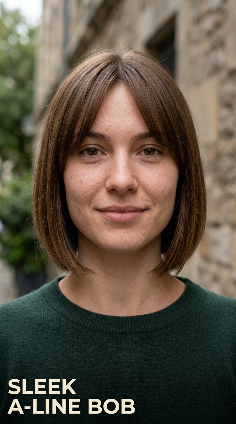 Sleek A-Line Bob