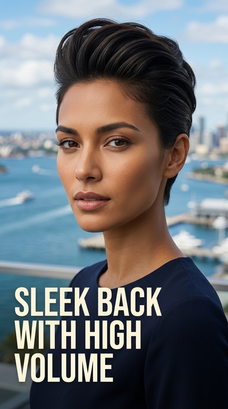 Sleek Back with High Volume