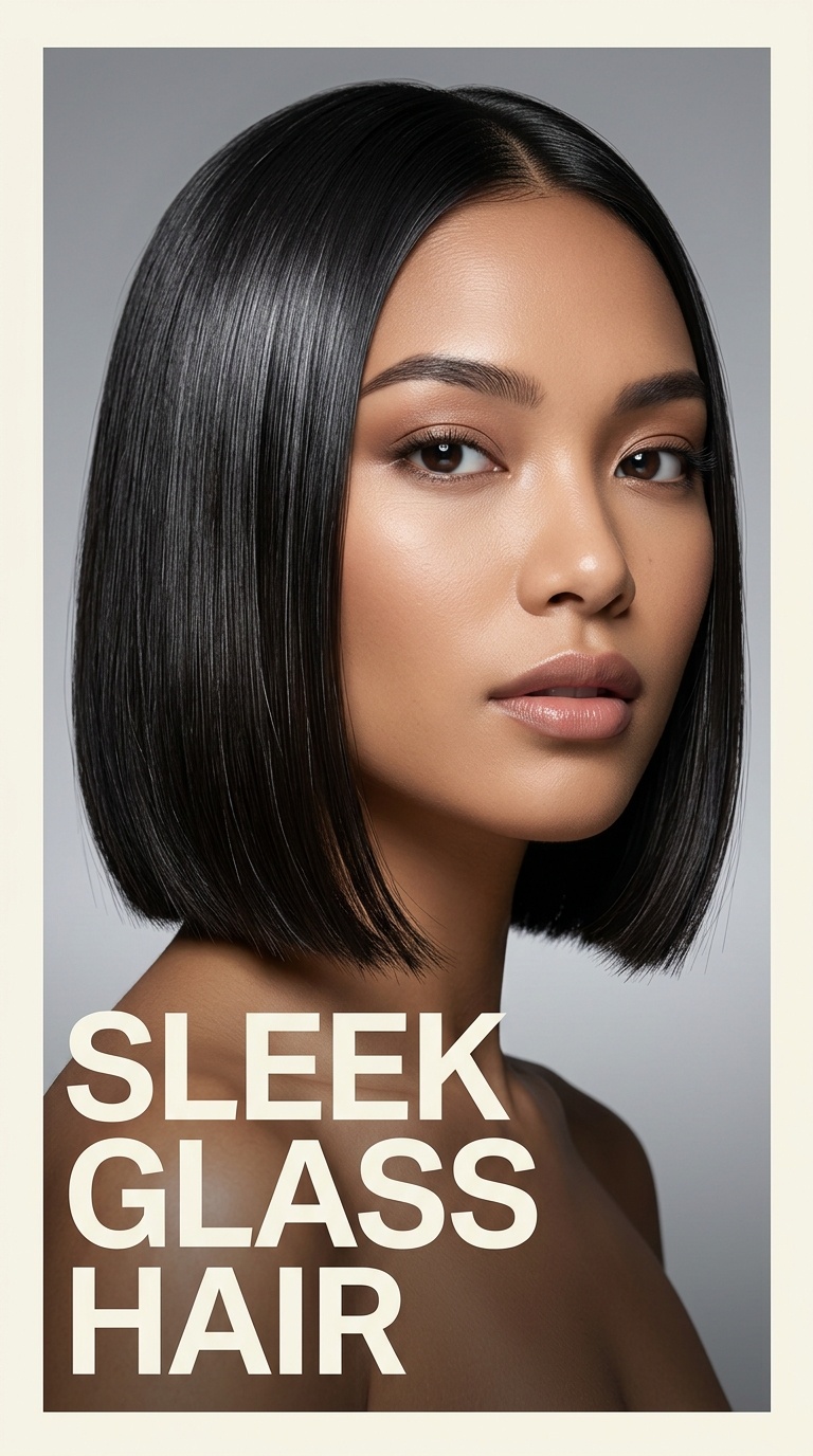 Sleek Glass Hair