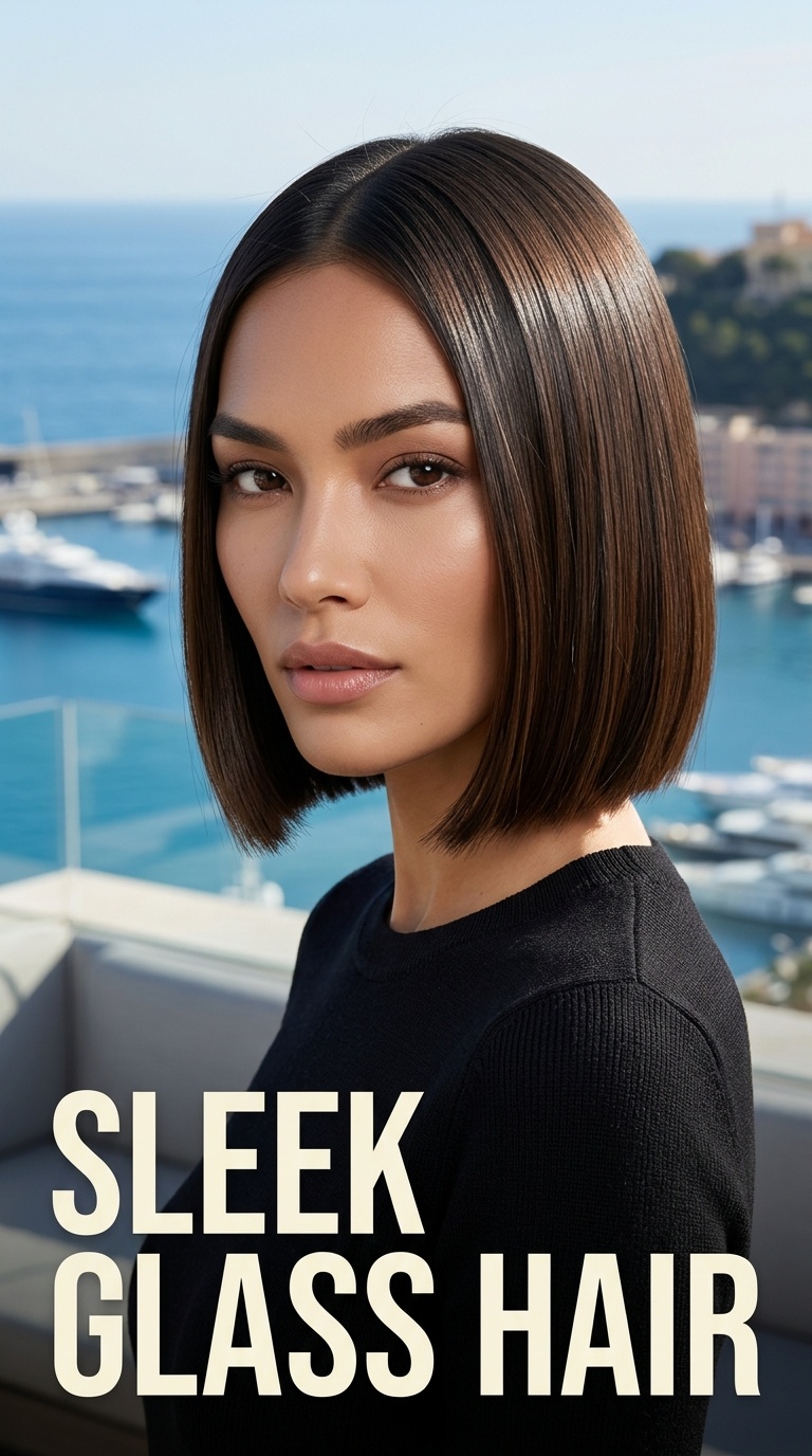 Sleek Glass Hair
