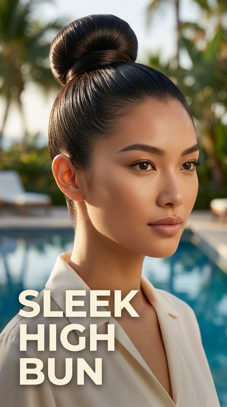 Sleek High Bun