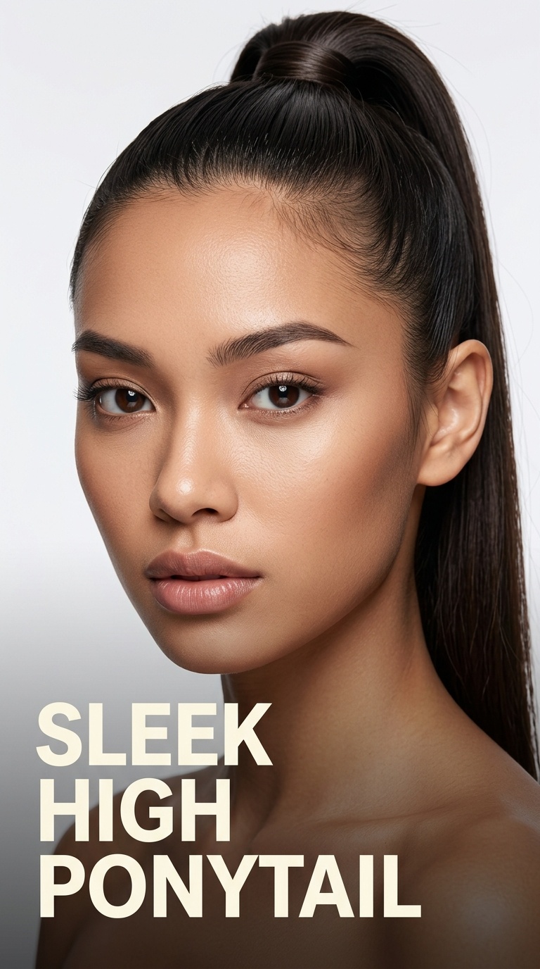 Sleek High Ponytail