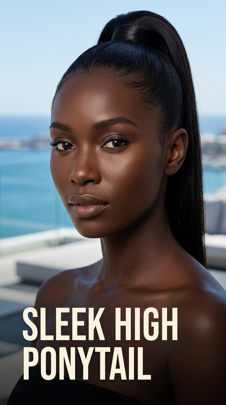 Sleek High Ponytail