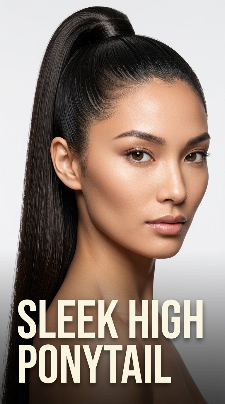 Sleek High Ponytail