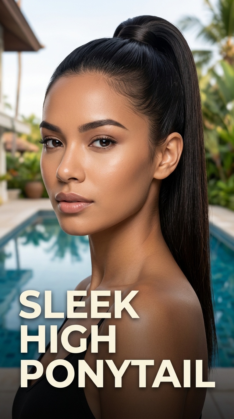 Sleek High Ponytail