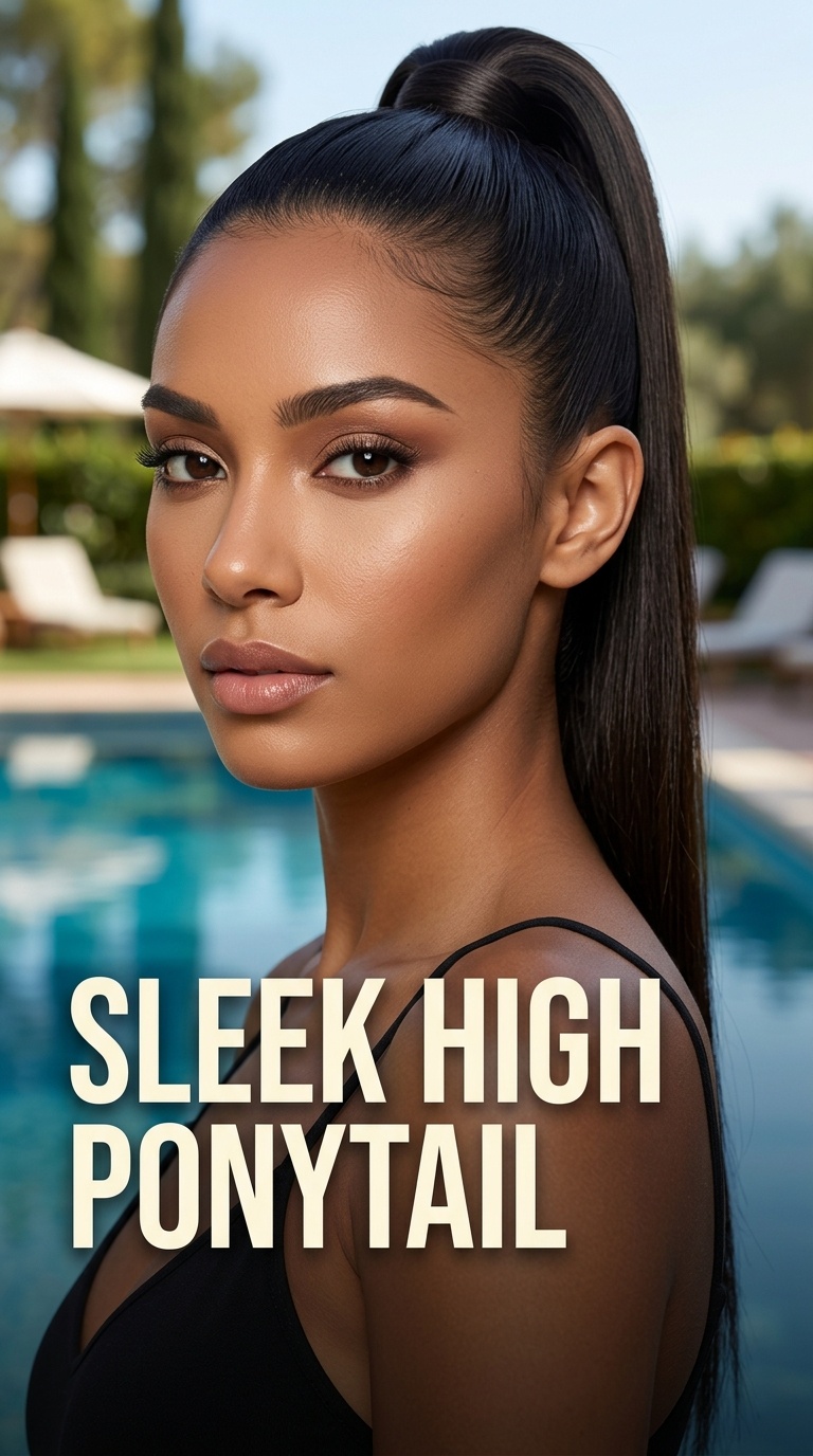 Sleek High Ponytail