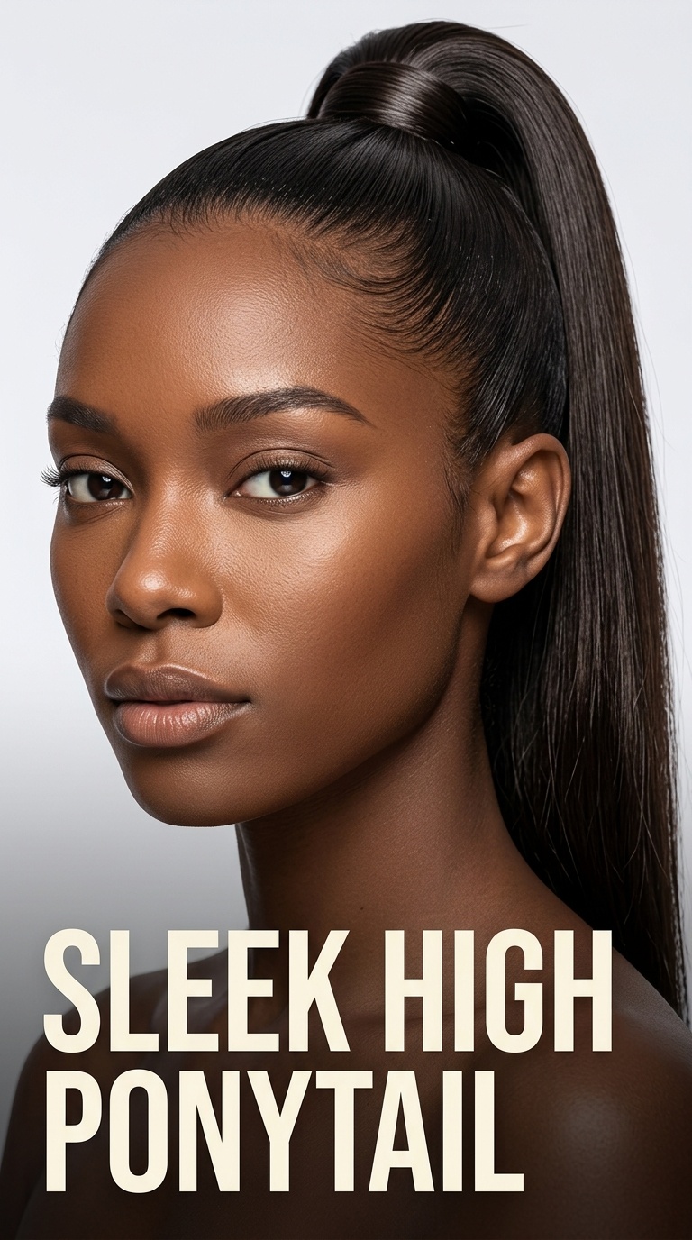 Sleek High Ponytail