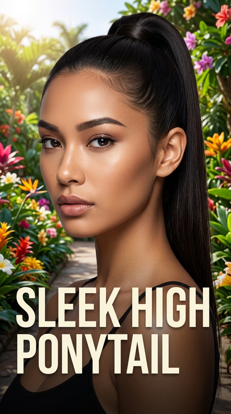 Sleek High Ponytail