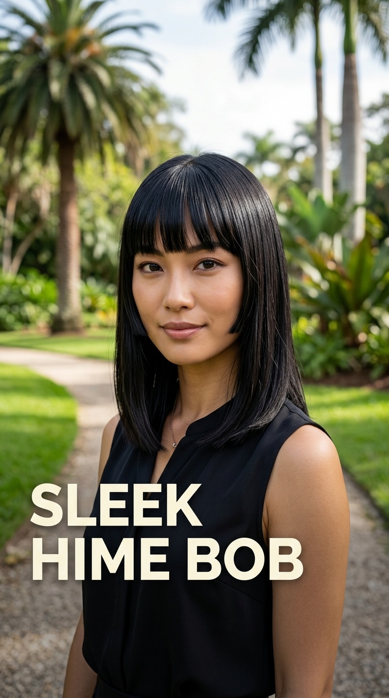 Sleek Hime Bob