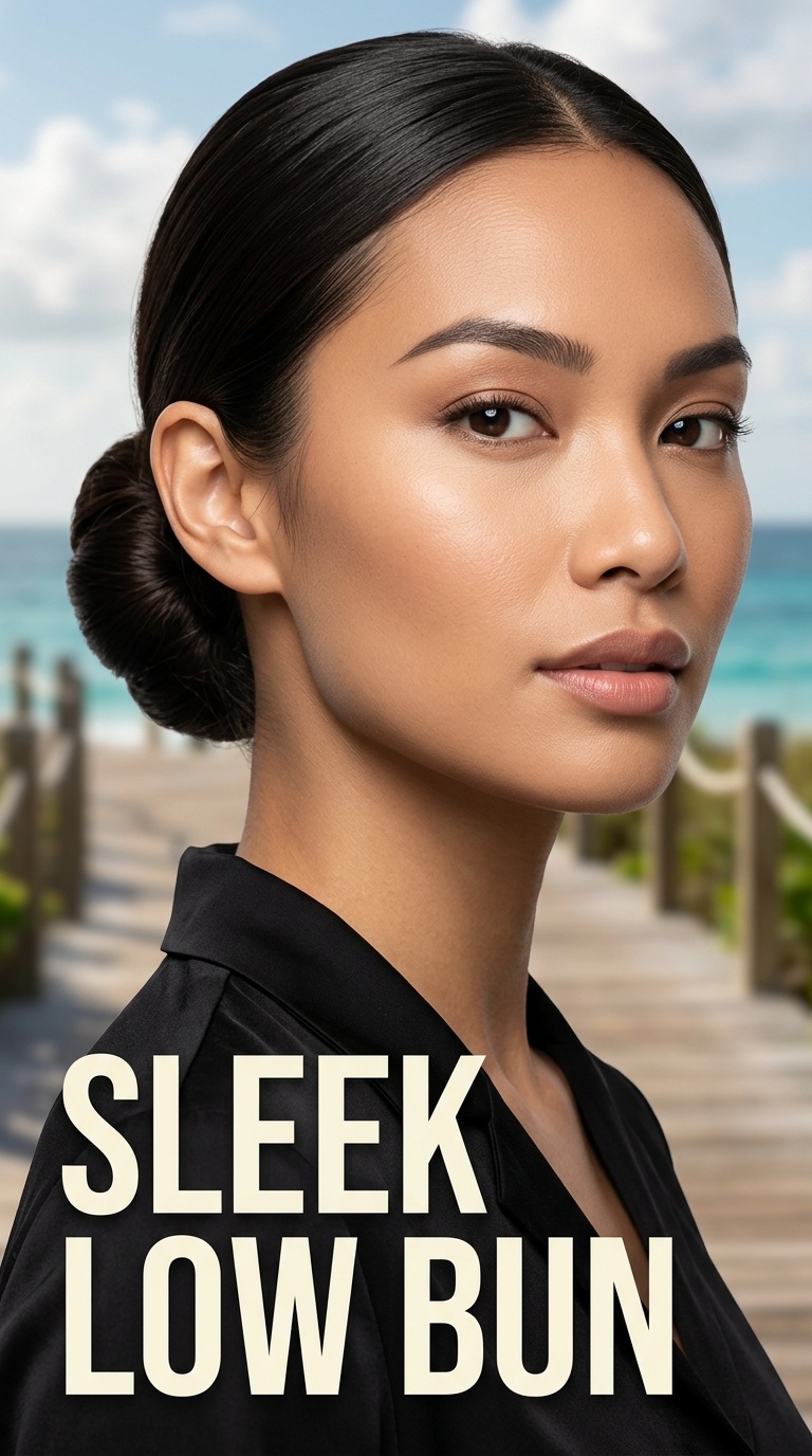 Sleek Low Bun