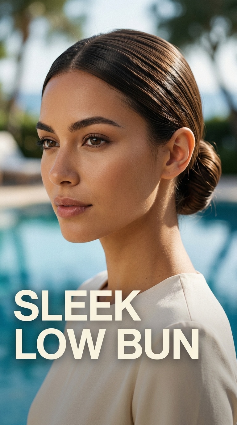 Sleek Low Bun