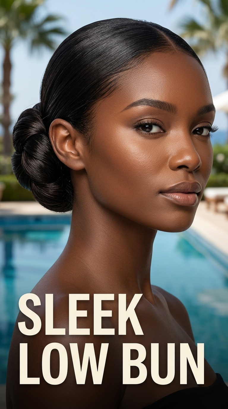 Sleek Low Bun