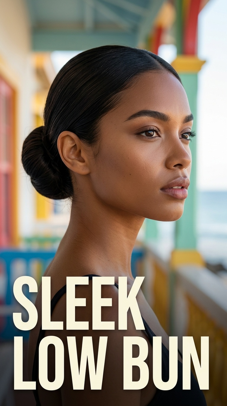 Sleek Low Bun
