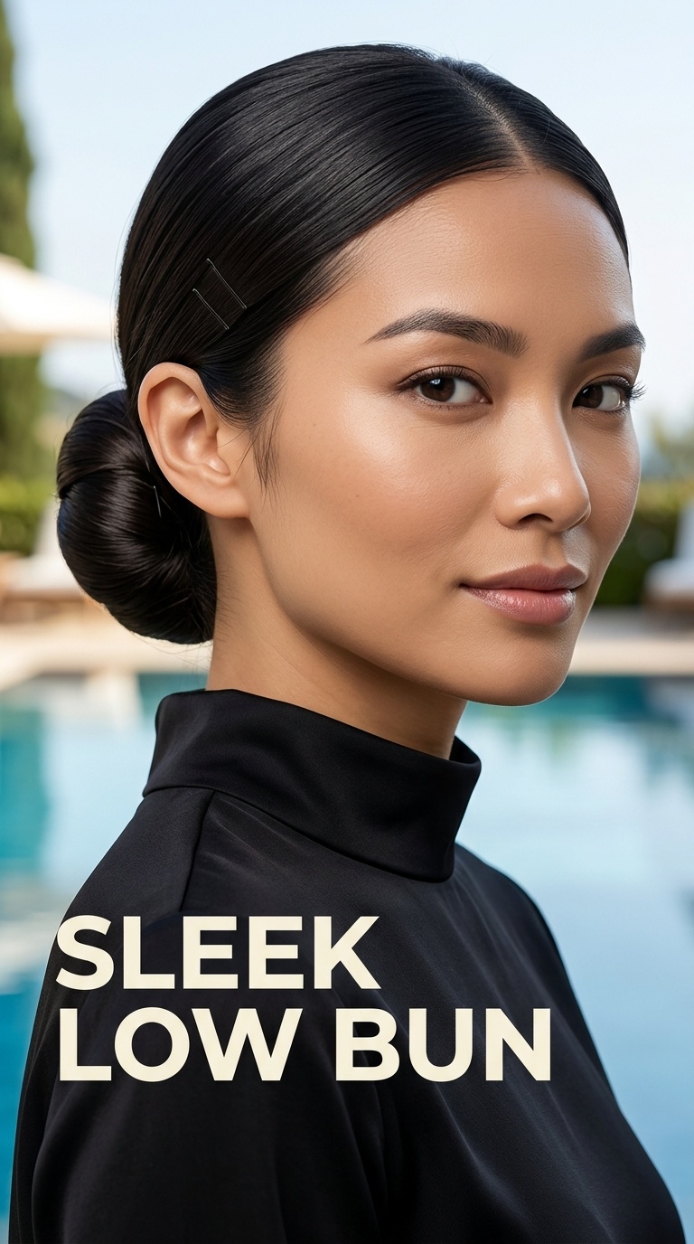 Sleek Low Bun