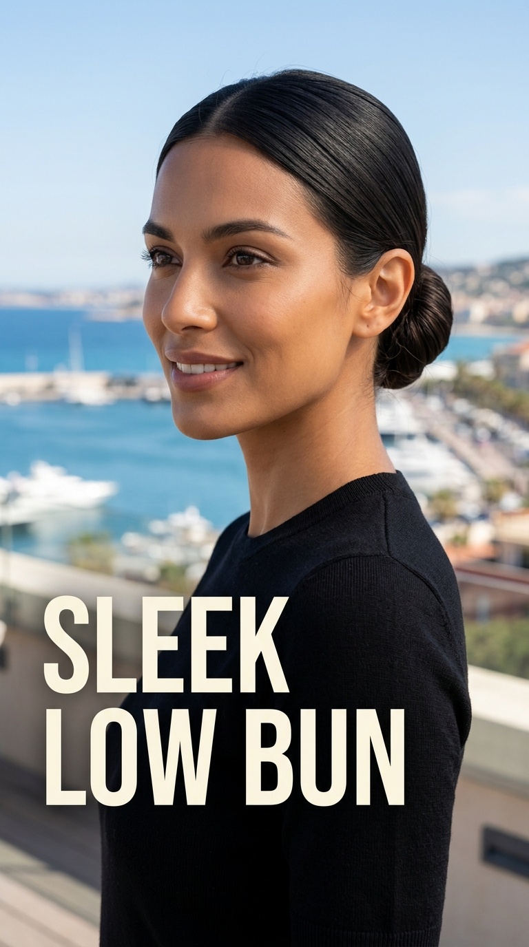 Sleek Low Bun