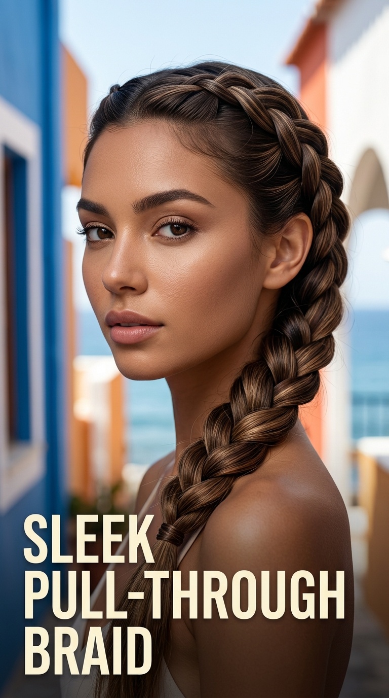 Sleek Pull-Through Braid
