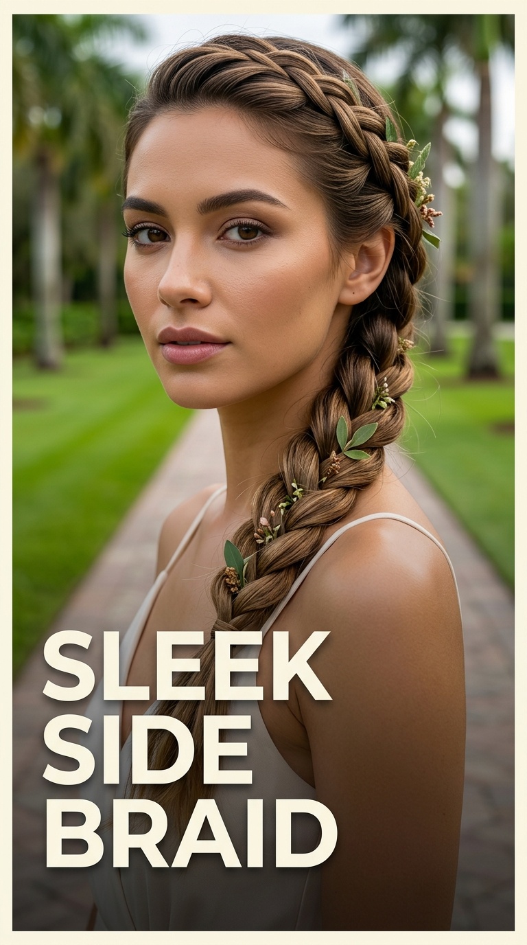 Sleek Side Braid