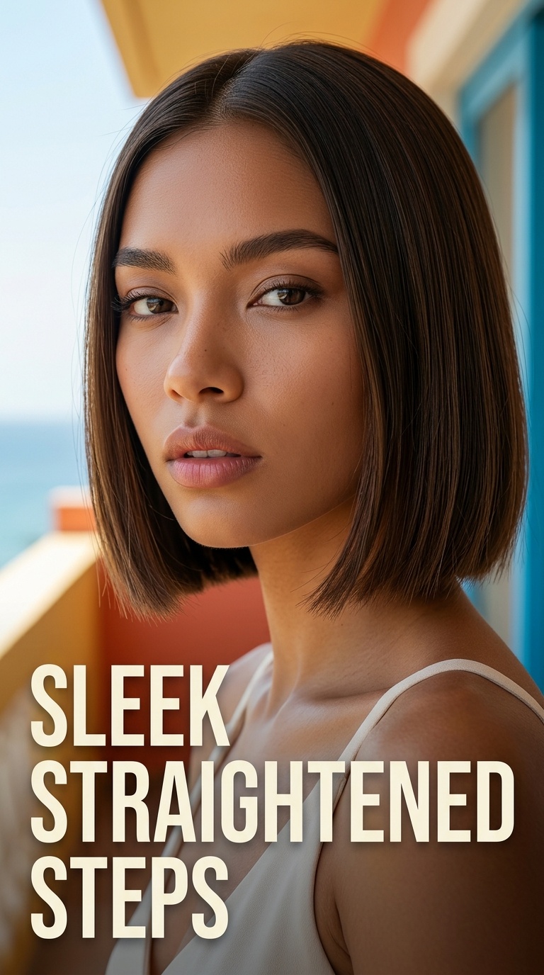 Sleek Straightened Steps