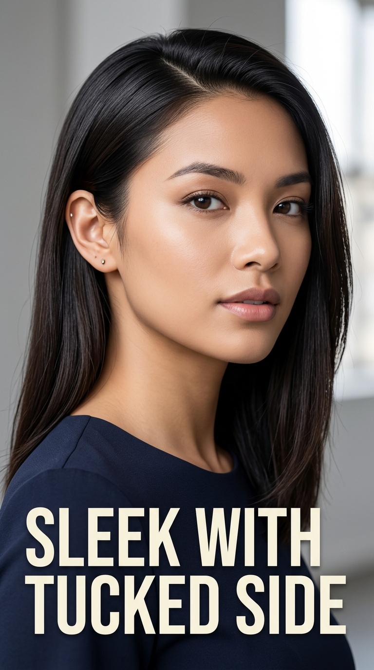 Sleek with Tucked Side