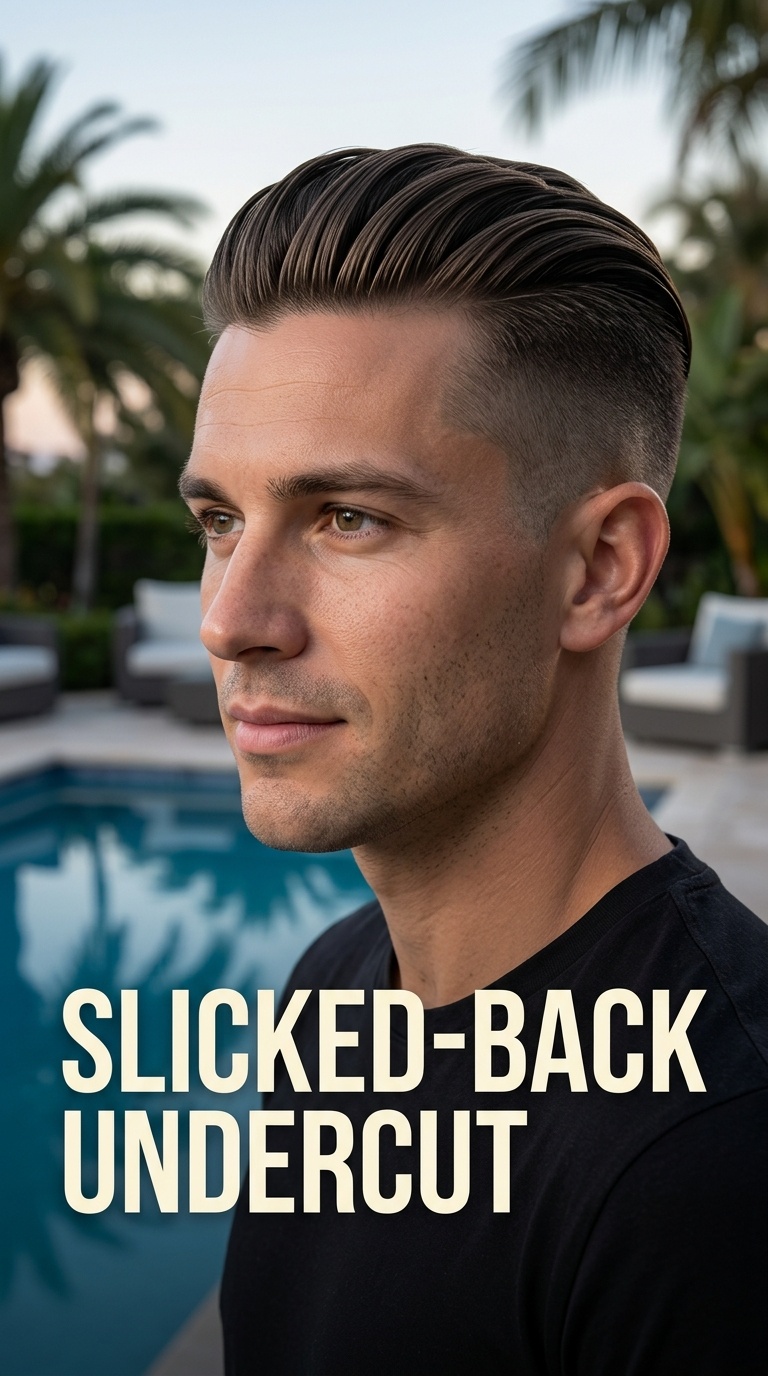 Slicked-Back Undercut