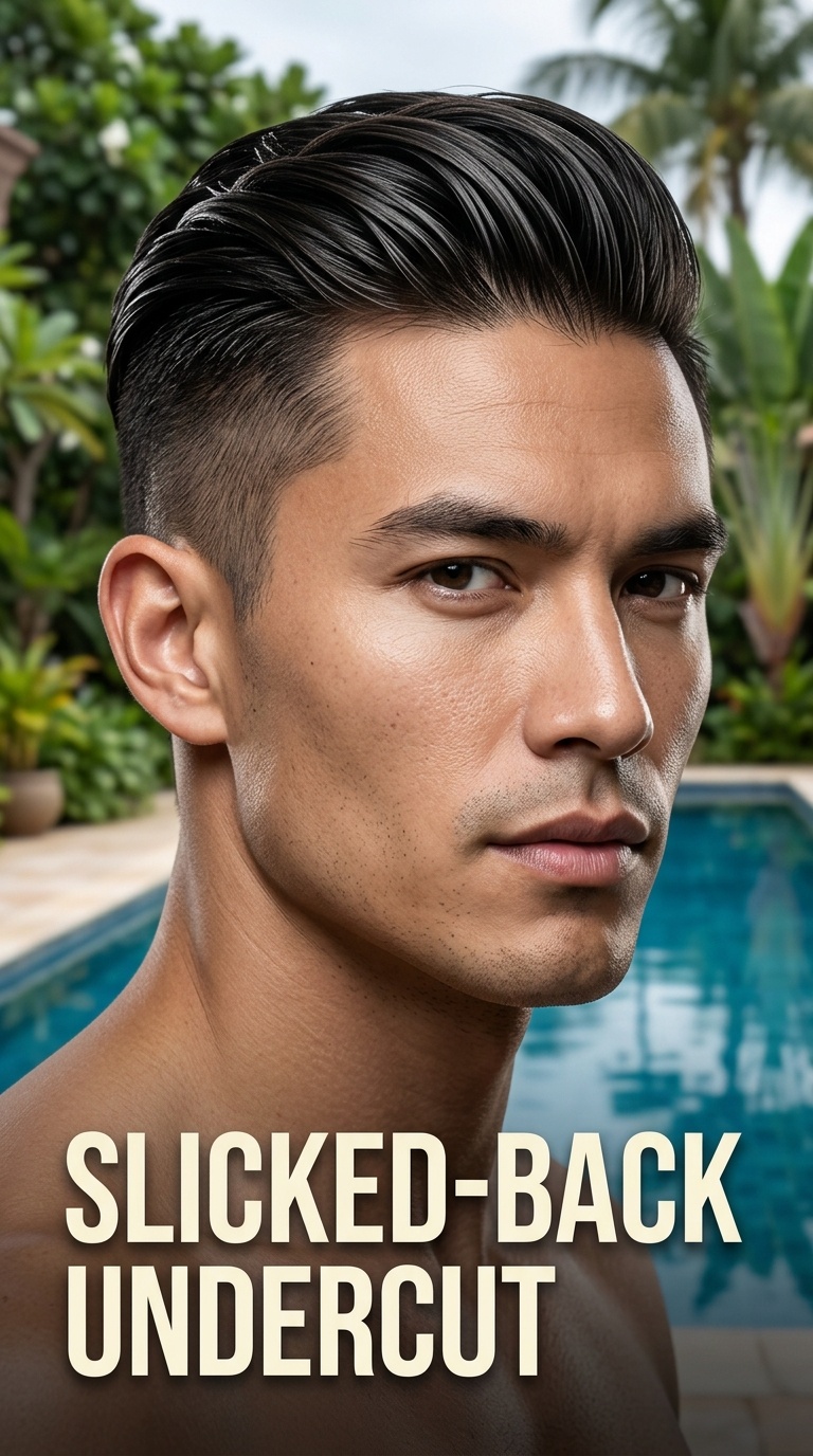 Slicked-Back Undercut