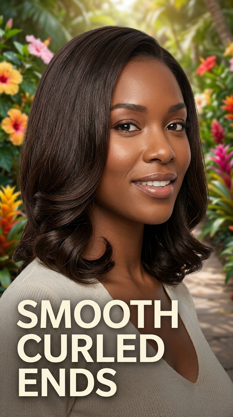 Smooth Curled Ends