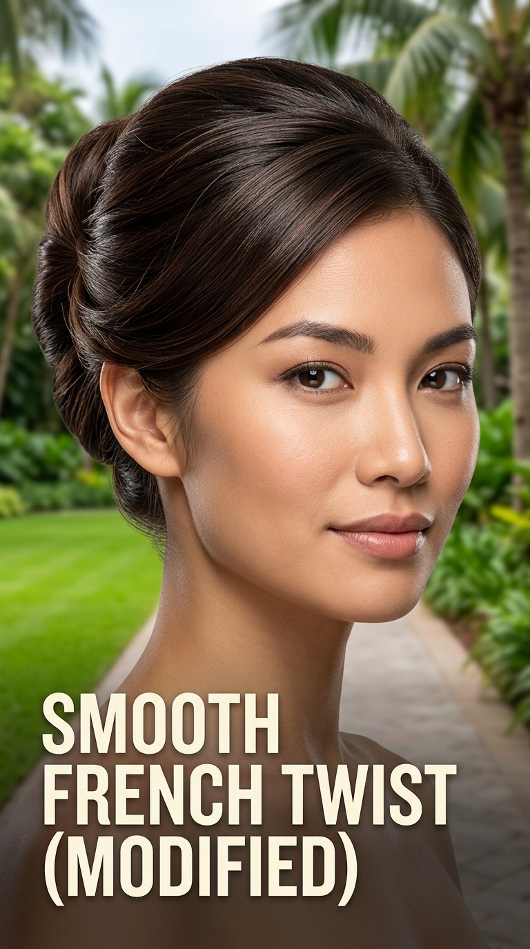 Smooth French Twist (Modified)
