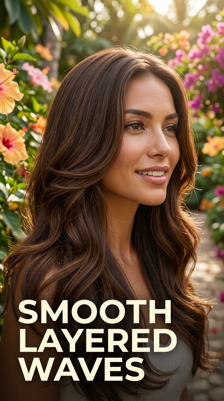 Smooth Layered Waves