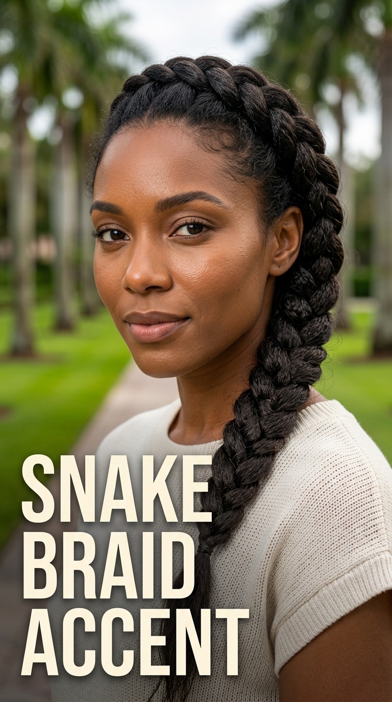 Snake Braid Accent