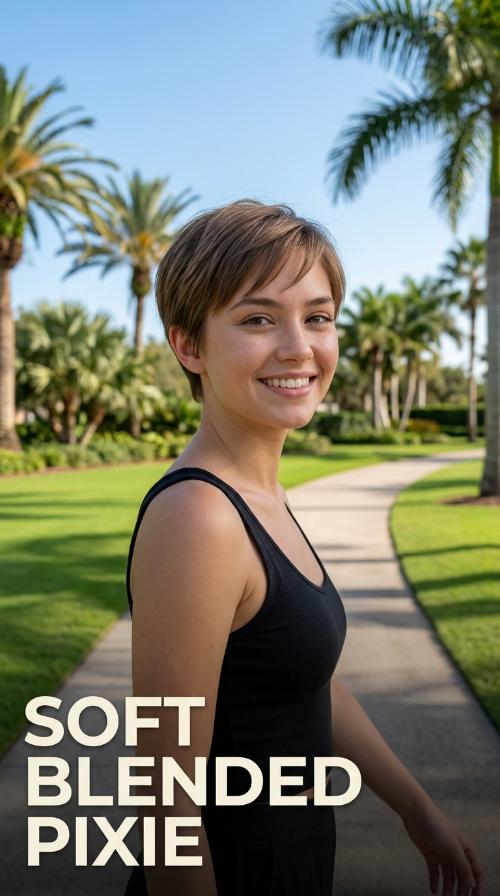 Soft Blended Pixie