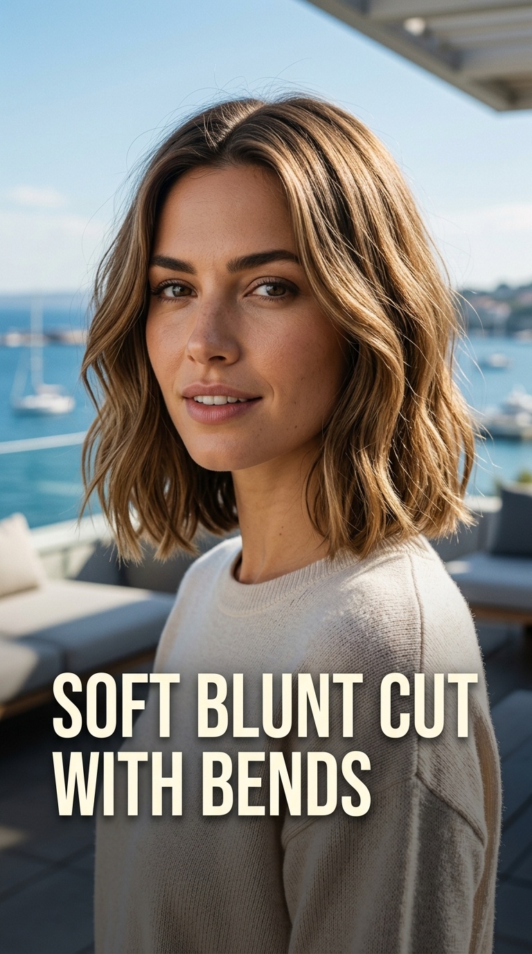Soft Blunt Cut with Bends
