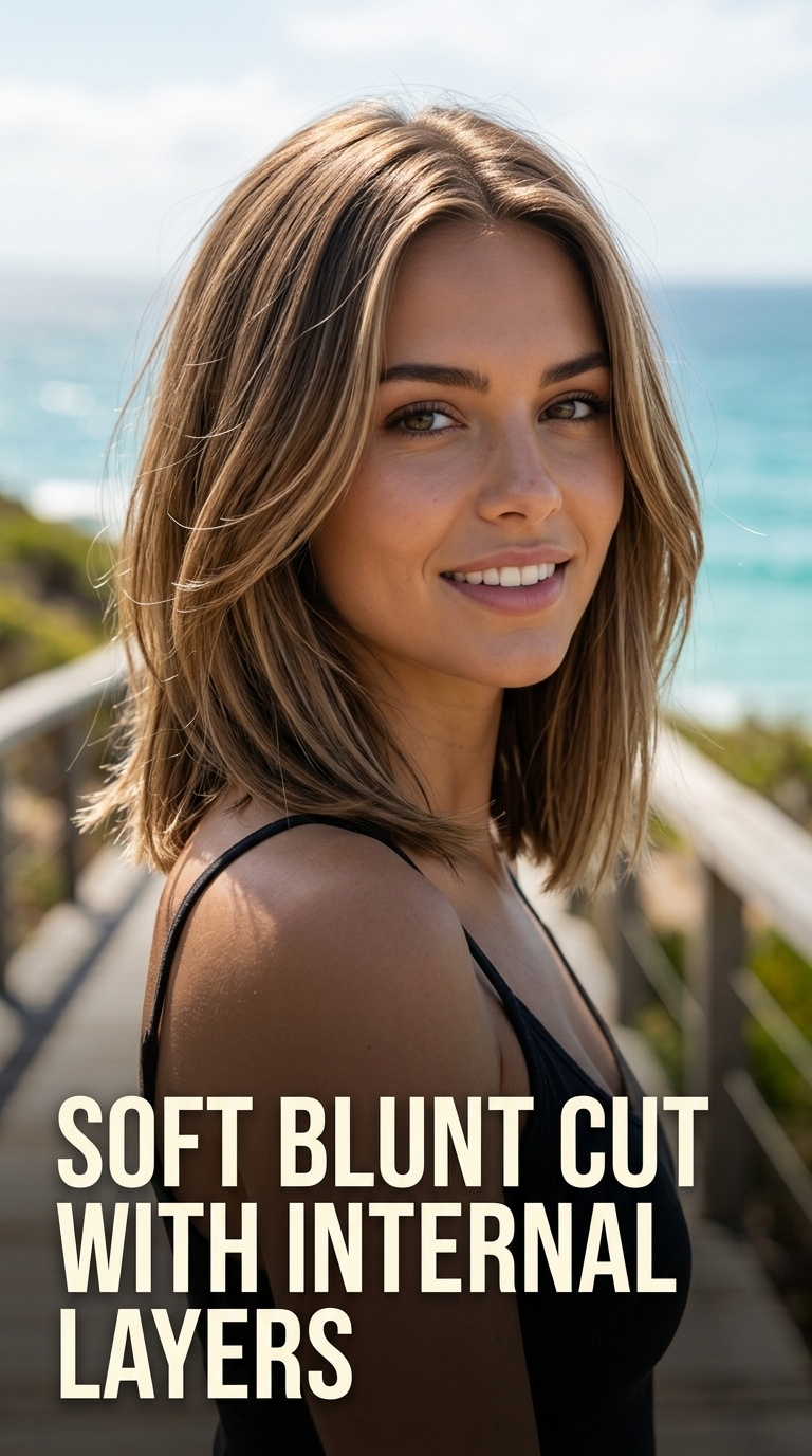 Soft Blunt Cut with Internal Layers