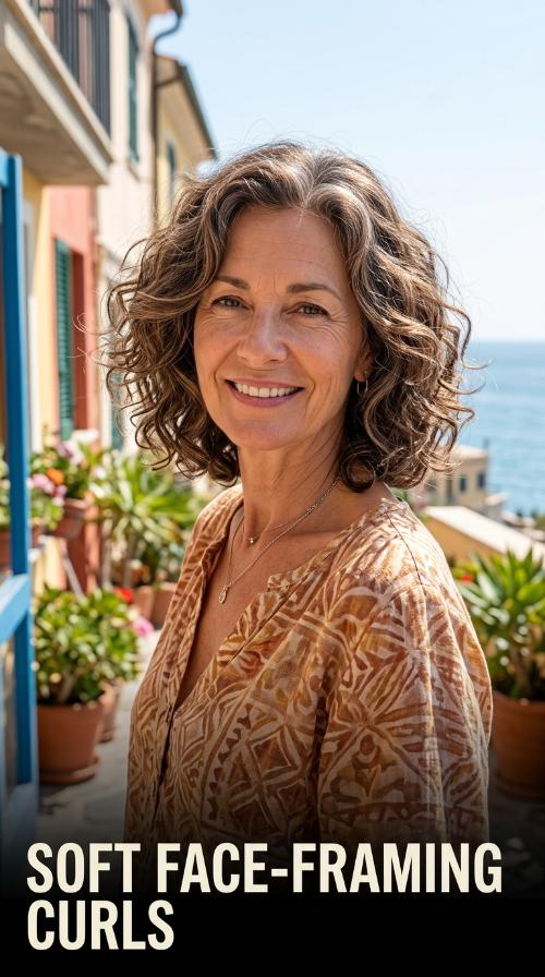 Soft Face-Framing Curls