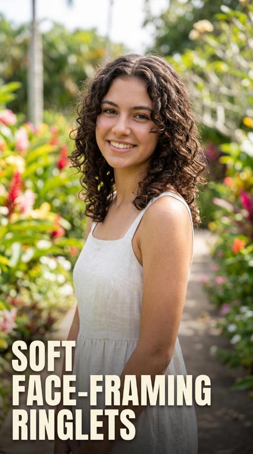 Soft Face-Framing Ringlets