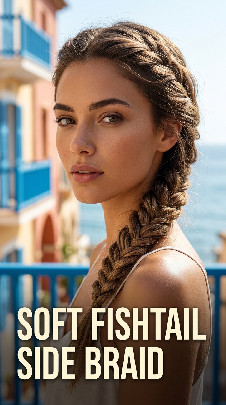 Soft Fishtail Side Braid