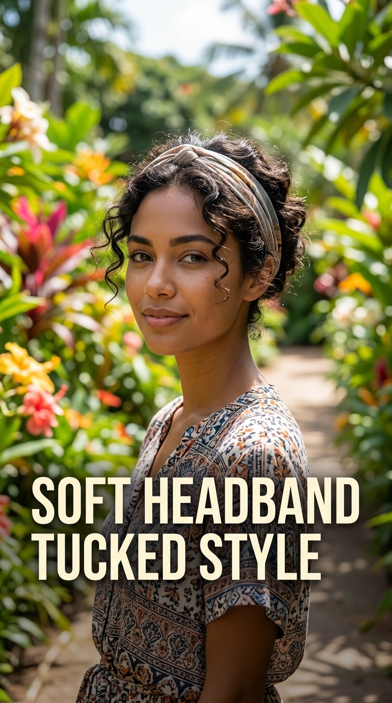 Soft Headband Tucked Style