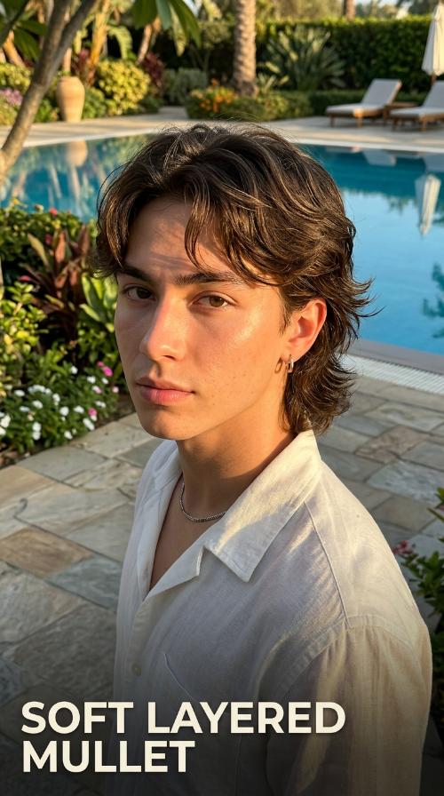 Soft Layered Mullet