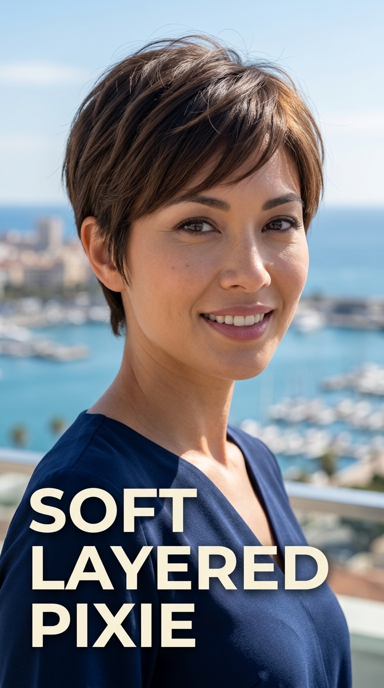 Soft Layered Pixie