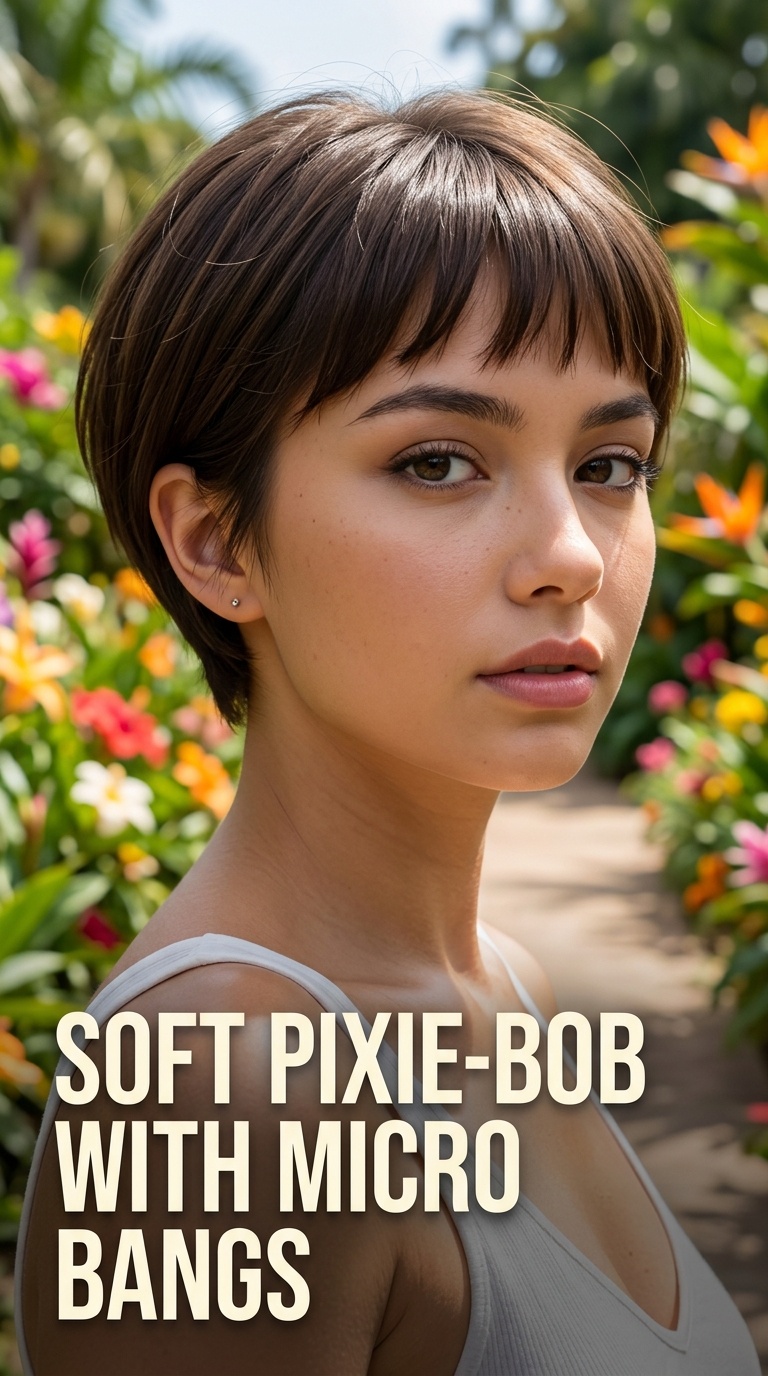 Soft Pixie-Bob with Micro Bangs