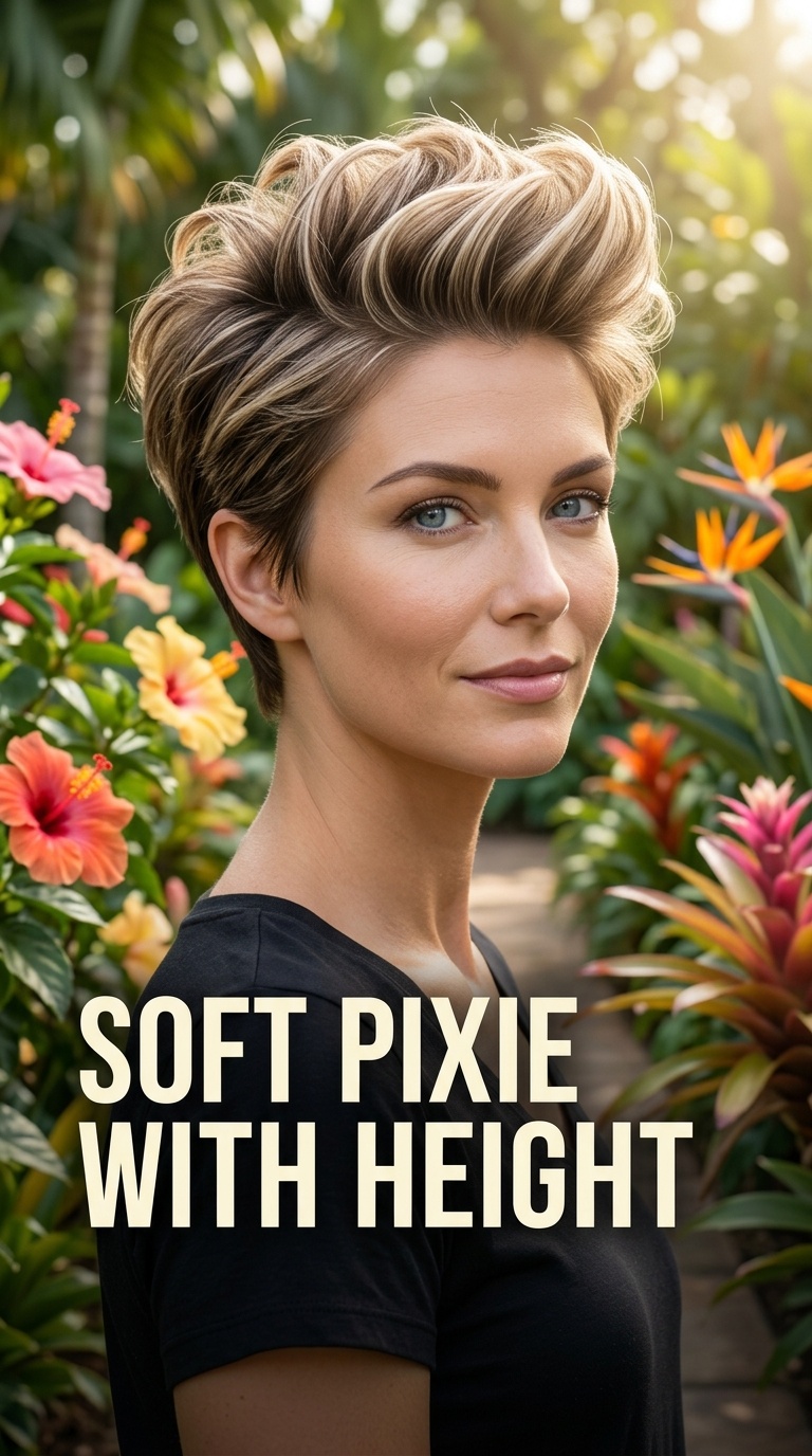 Soft Pixie with Height