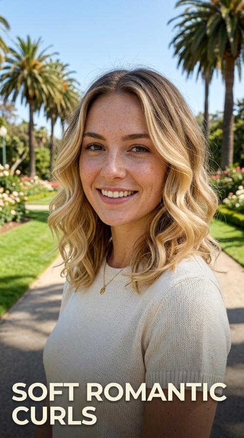 Soft Romantic Curls