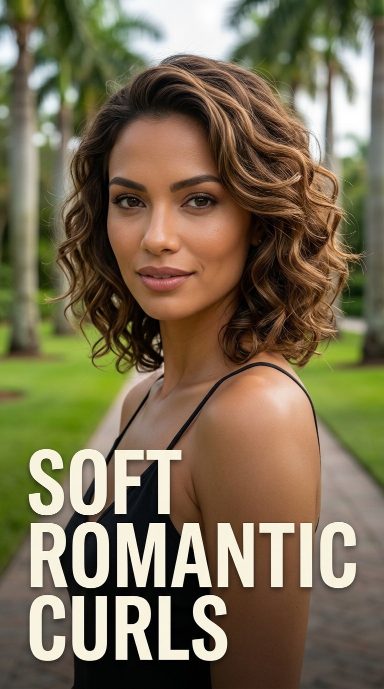 Soft Romantic Curls