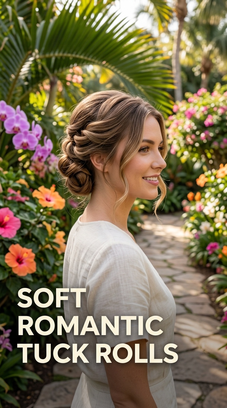 Soft Romantic Tuck Rolls
